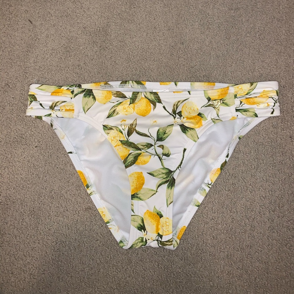 Cremieux Lemon Bikini Bottoms